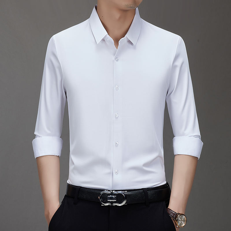OE280: Áo sơ mi Woodpecker nam cao cấp tay dài công sở không cần ủi áo sơ mi nam cao cấp