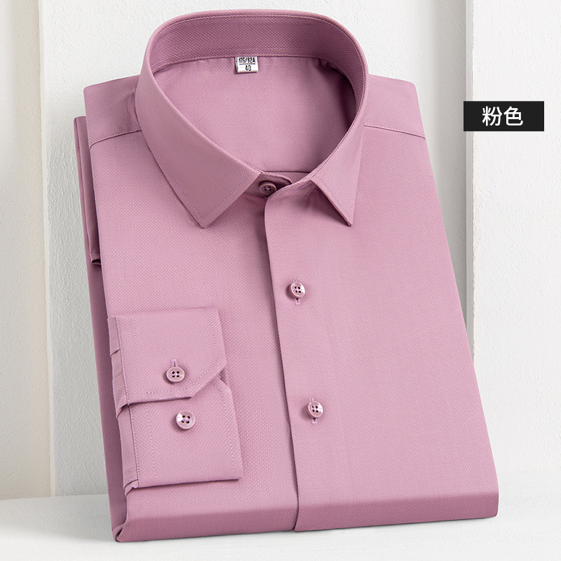 OE934: Áo sơ mi nam cao cấp tay dài Lyocell Tencel Modal trang trọng công sở