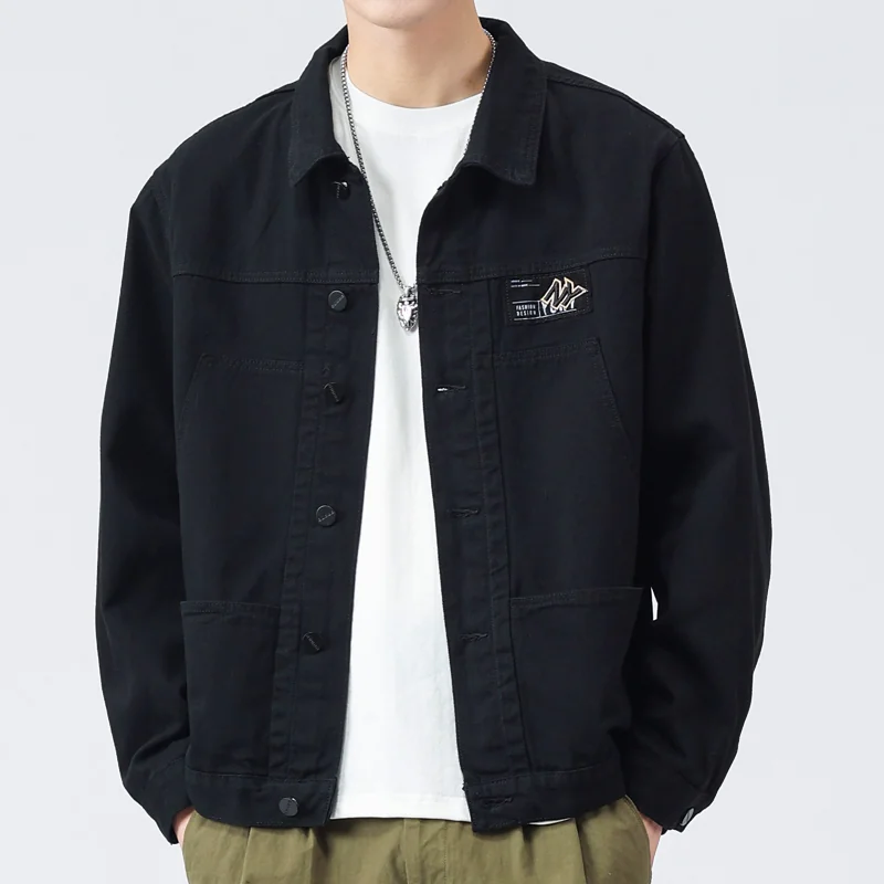 OH123: Áo khoác denim nam cao cấp