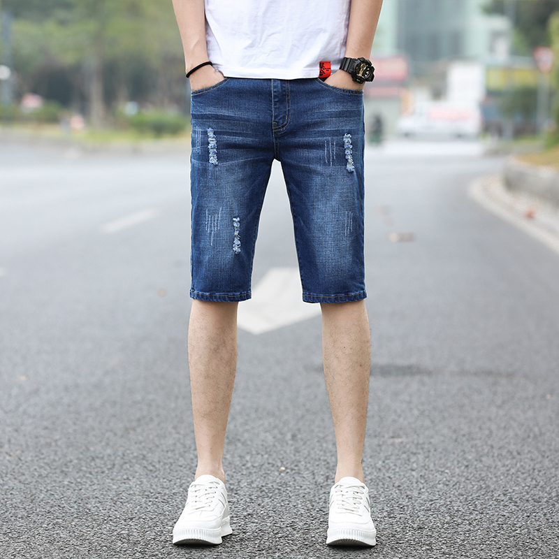 OE868: Quần short denim mùa hè cho nam