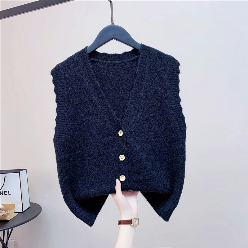 OD480: Áo Vest Nữ Áo Dệt Kim Cardigan