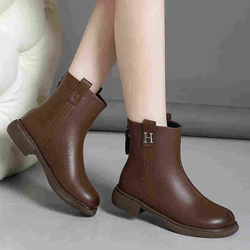 C269: Giày Bốt nữ Martin Thời Trang Belle Pure