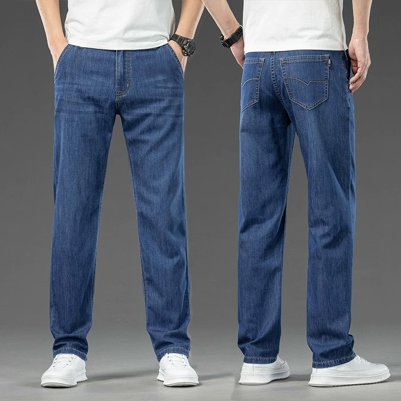 OE948: Quần jeans nam dáng suông ống đứng