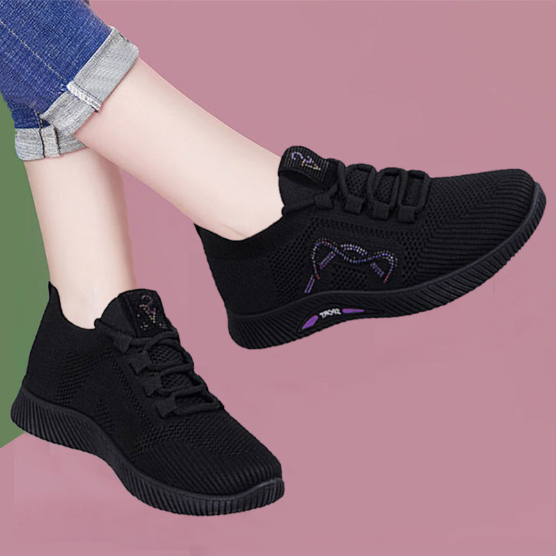 OE021: giày thể thao nữ vải cao cấp