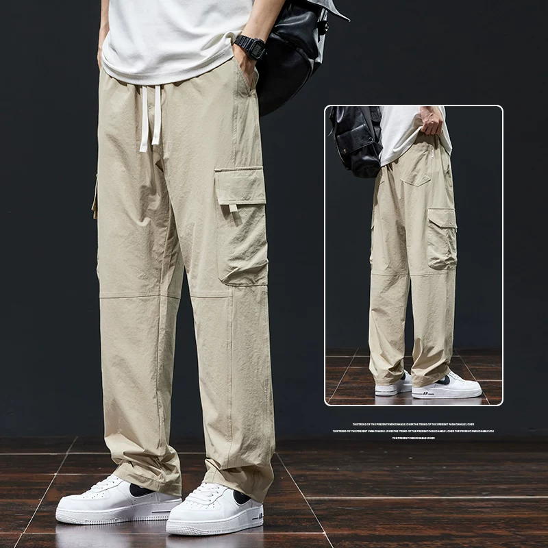 OH165: Quần Cargo nam Jeanswest kiểu mới, ống đứng rộng rãi, quần casual