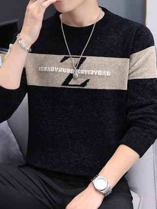 Mã A616: Áo len dệt kim họa tiết hoa mùa thu đông nam phong cách Hàn Quốc