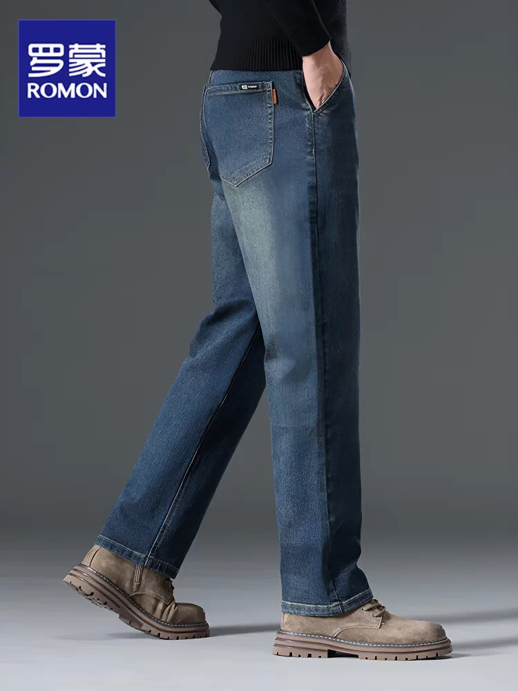 OH174: Quần jeans nam cao cấp Romon, kiểu dáng mới