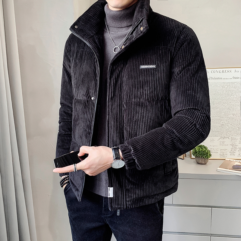 Mã B358: Áo khoác cotton nhung GAHOZ phong cách Hàn Quốc dành cho nam