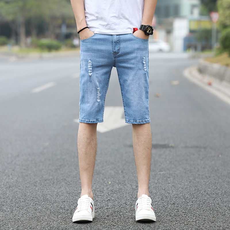 OE868: Quần short denim mùa hè cho nam