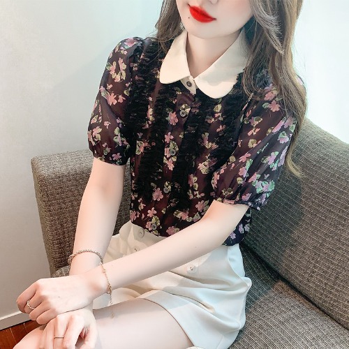 OD115: áo sơ mi nữ voan cao cấp