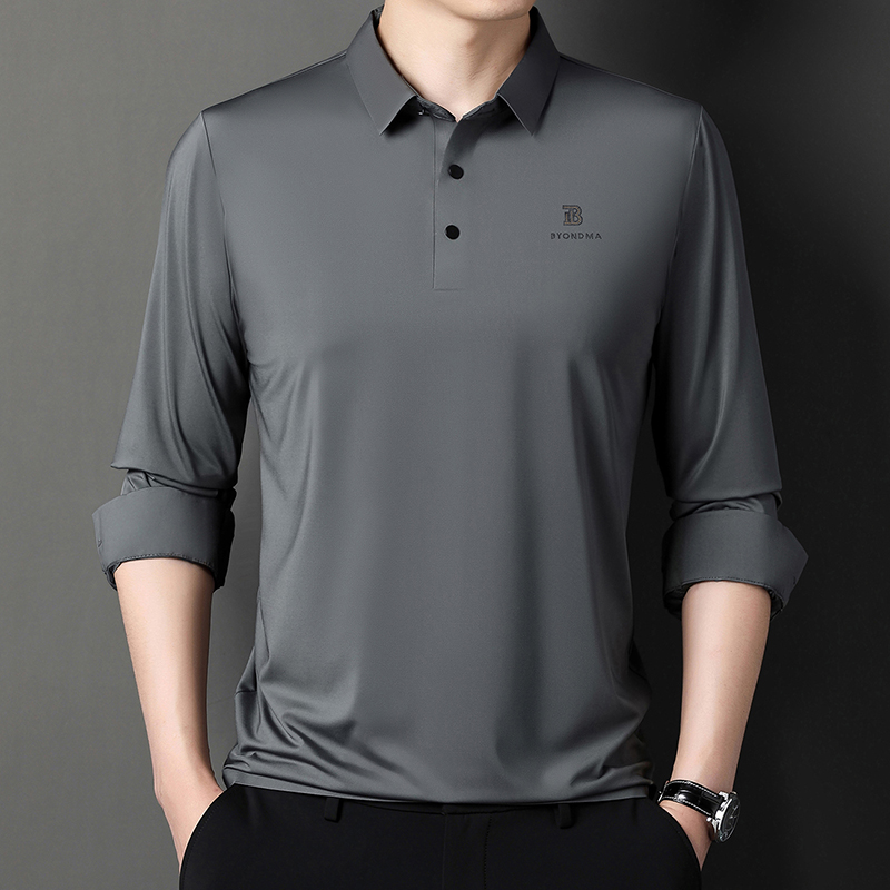 OD234: Áo thun nam ATN dài tay trung niên áo sơ mi cổ polo