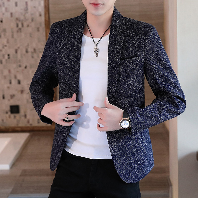 OH072: Áo khoác vest nam thường ngày chất lượng cao, đa năng, dày dặn, kiểu dáng Hàn Quốc