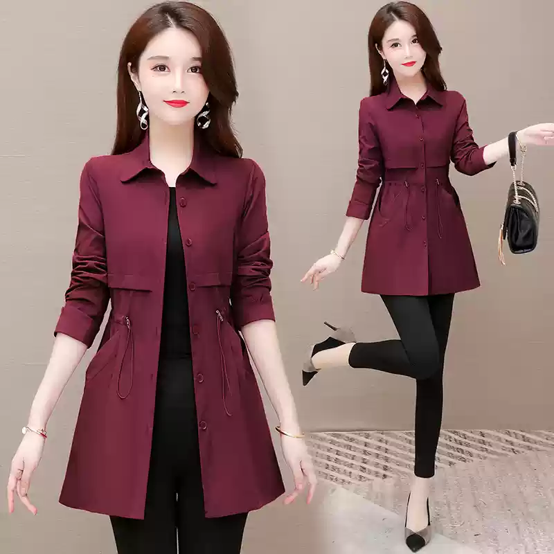 OD1027: Áo khoác gió nữ thời trang mới cao cấp