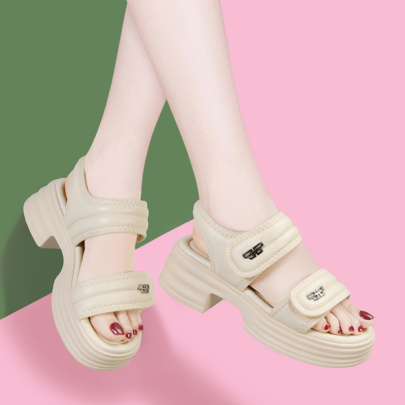 OD195: Giày nữ đi chơi đi biển Velcro
