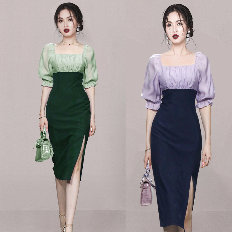OD144: đầm thiết kế xẻ cao cấp