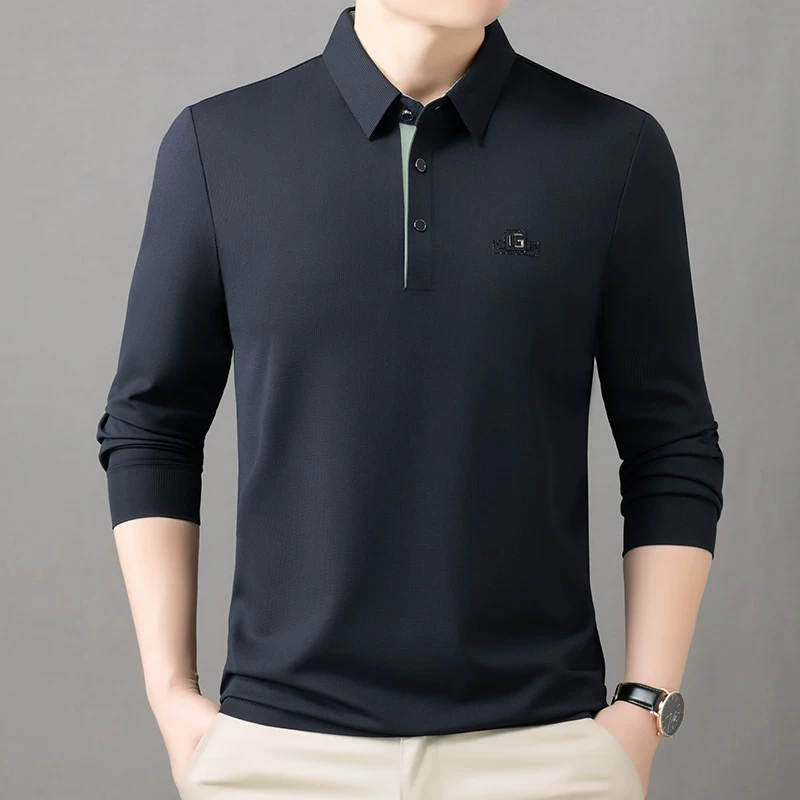 OH181: Áo thun dài tay nam cao cấp, dáng rộng, áo polo
