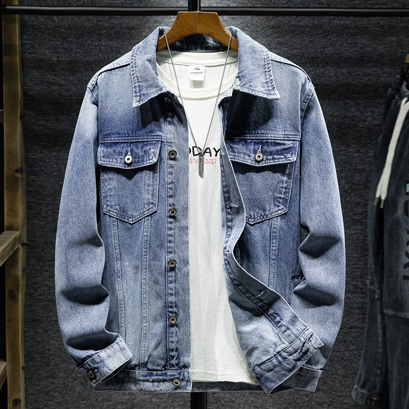OD415: áo khoác nam denim phong cách