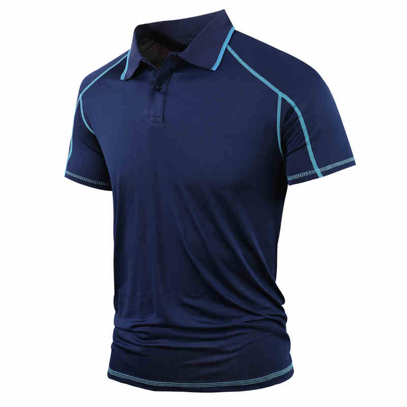 C319: áo sơ mi POLO nam thể thao áo thun nam băng lụa mùa hè ATN