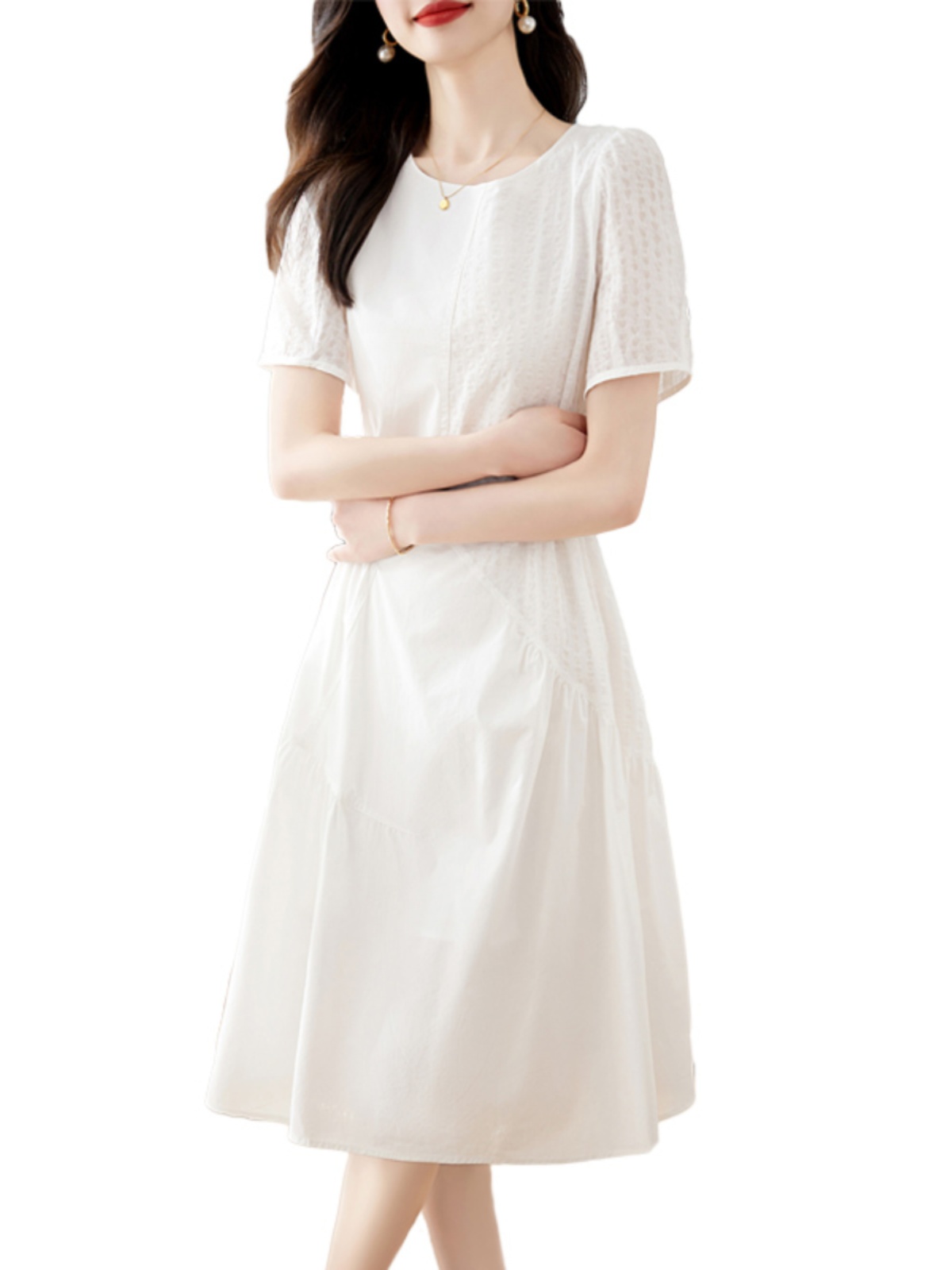 OD609: Váy chữ A đẹp nữ tính cao cấp