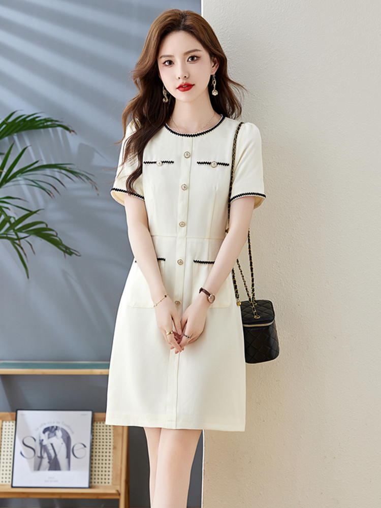 OD616: đầm đẹp suông thiết kế kiểu hàn quốc