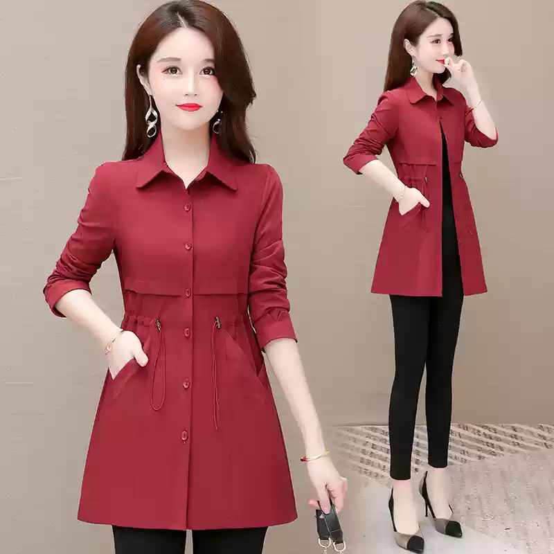 OD1027: Áo khoác gió nữ thời trang mới cao cấp