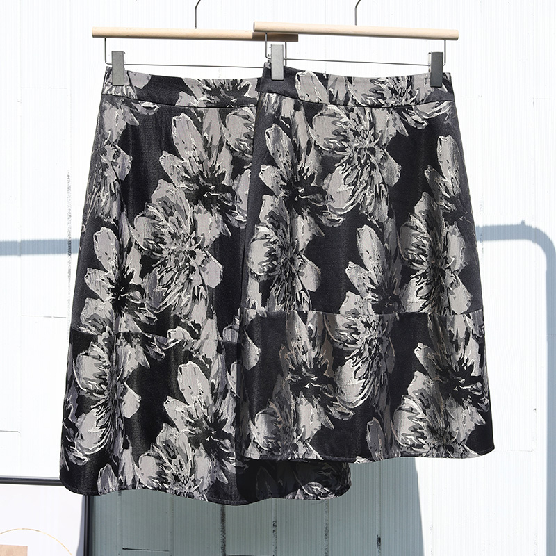 Mã B981: Chân Váy Jacquard váy chữ A váy đèn lồng mùa hè mới