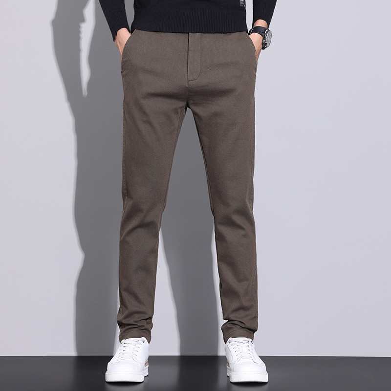 Mã B007: Quần âu công sở nam cao cấp phong cách mới thẳng slim plus