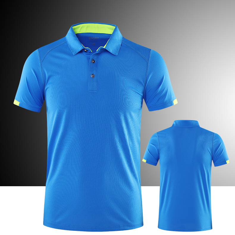 OE284: Áo thun nam cao cấp polo thể thao tay ngắn thoáng khí cỡ lớn mùa hè