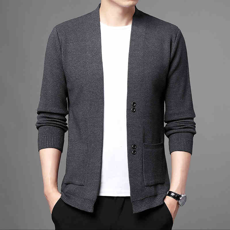 OC323: Áo khoác len cardigan nam cao cấp