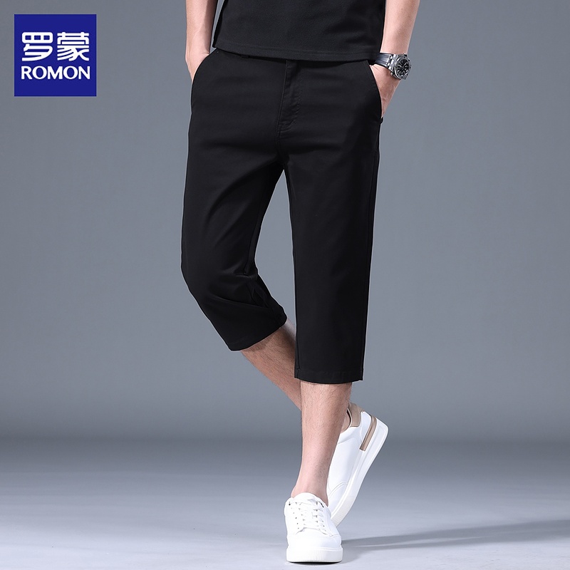 OE833: Quần short nam Romon dáng rộng ống đứng