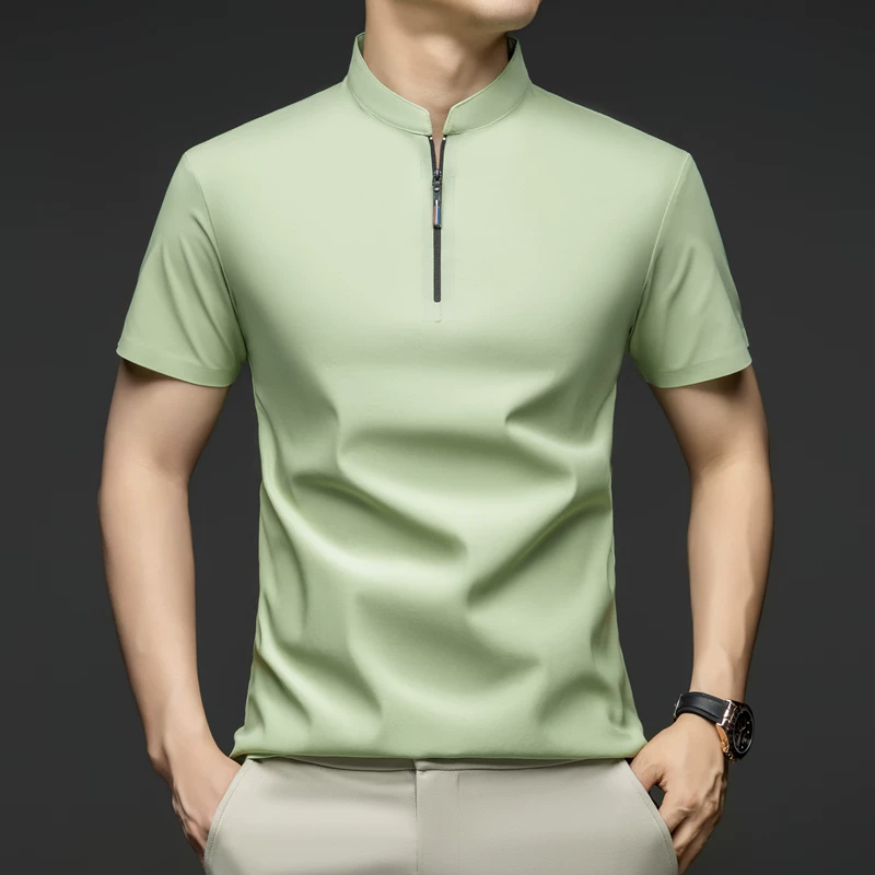 OE998: Áo thun ngắn tay thoáng khí Woodpecker Ice Silk dành cho nam