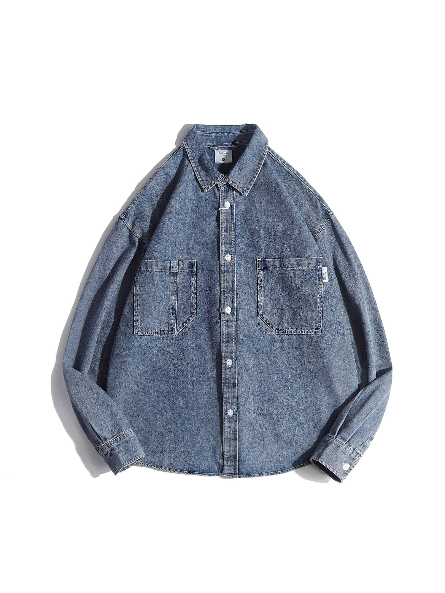 OD294: áo sơ mi nam denim cao cấp