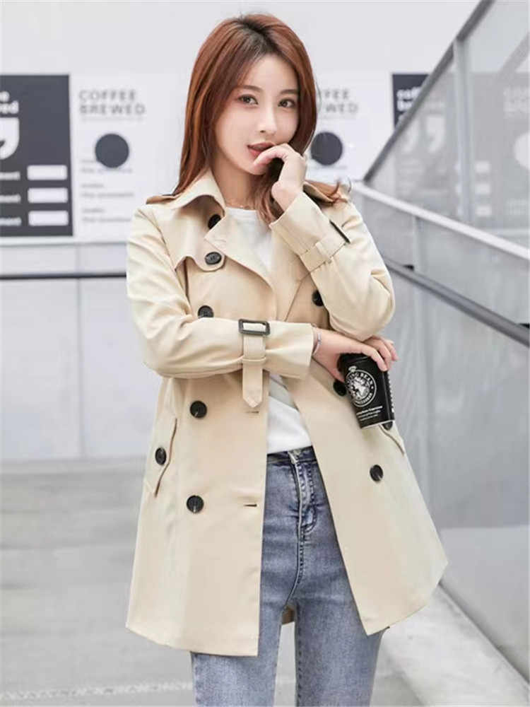 C166: Áo khoác kaki nữ thu đông mới cao cấp