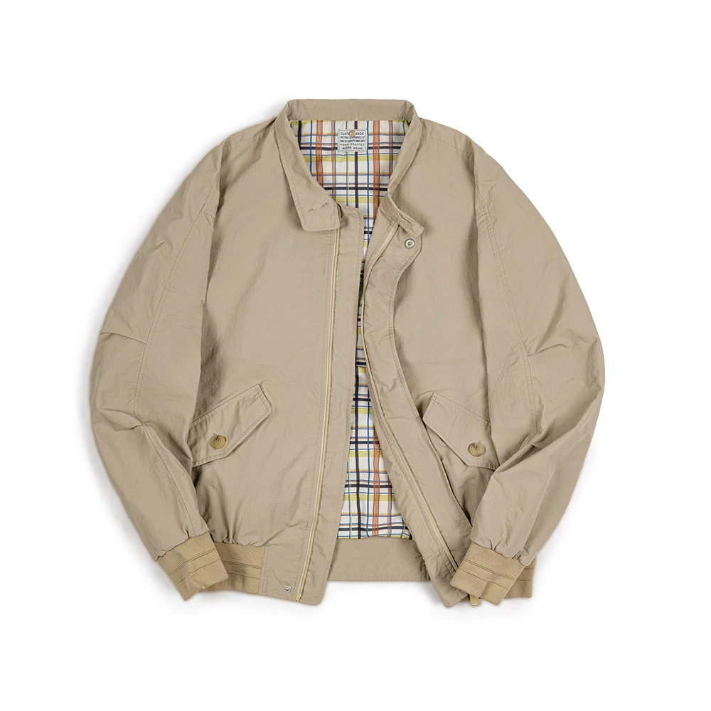 OH084: Áo khoác cổ đứng Harrington G9 kiểu retro Mỹ mùa đông