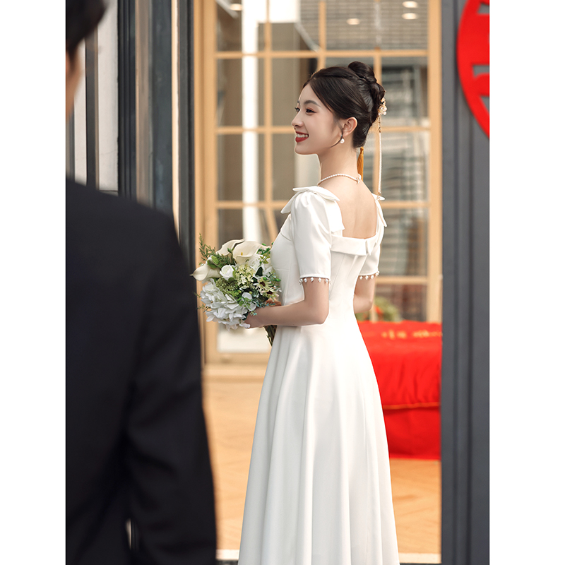 Mã C036: Váy tiệc kiểu Pháp cao cấp nhẹ nhàng sang trọng