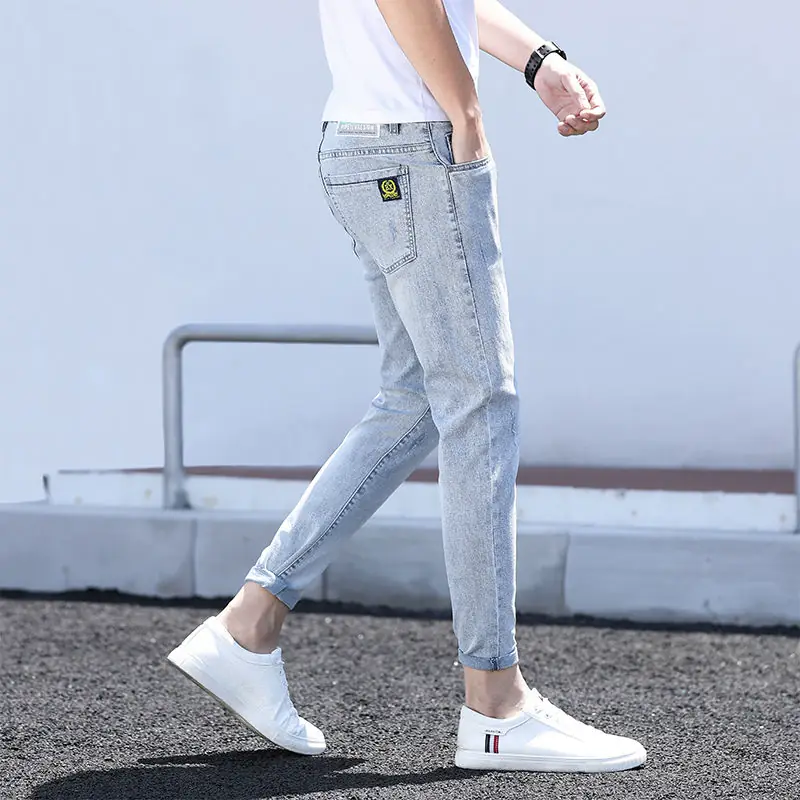 OH168: Quần jeans co giãn kiểu mới Cartier dành cho nam
