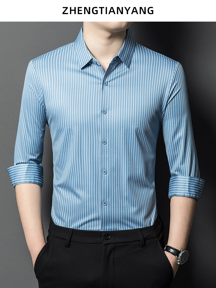 OD398: áo sơ mi nam dài tay nam phong cách Hàn Quốc