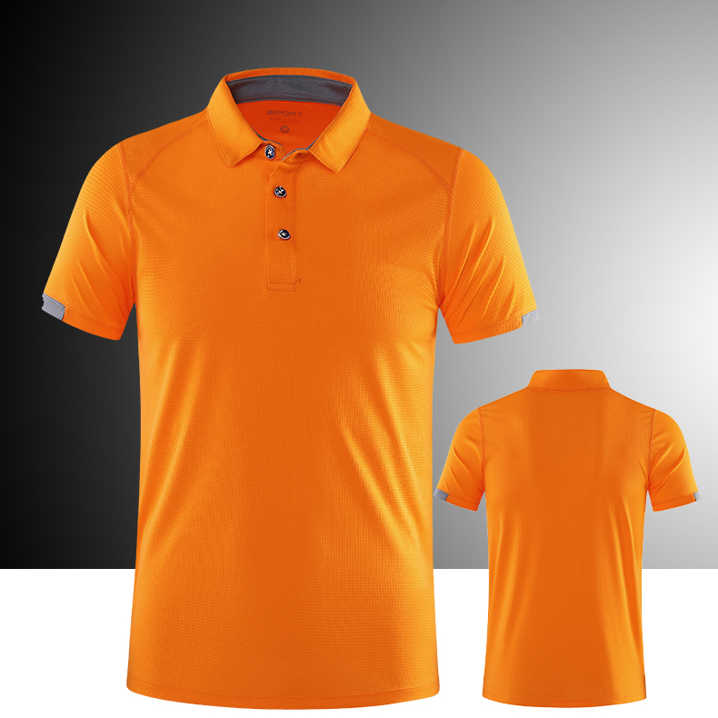 OE284: Áo thun nam cao cấp polo thể thao tay ngắn thoáng khí cỡ lớn mùa hè