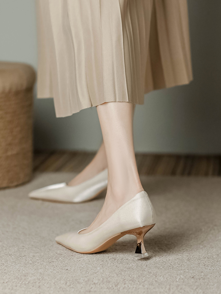 OC774: giày nữ mũi nhọn 5 cm 3 cm