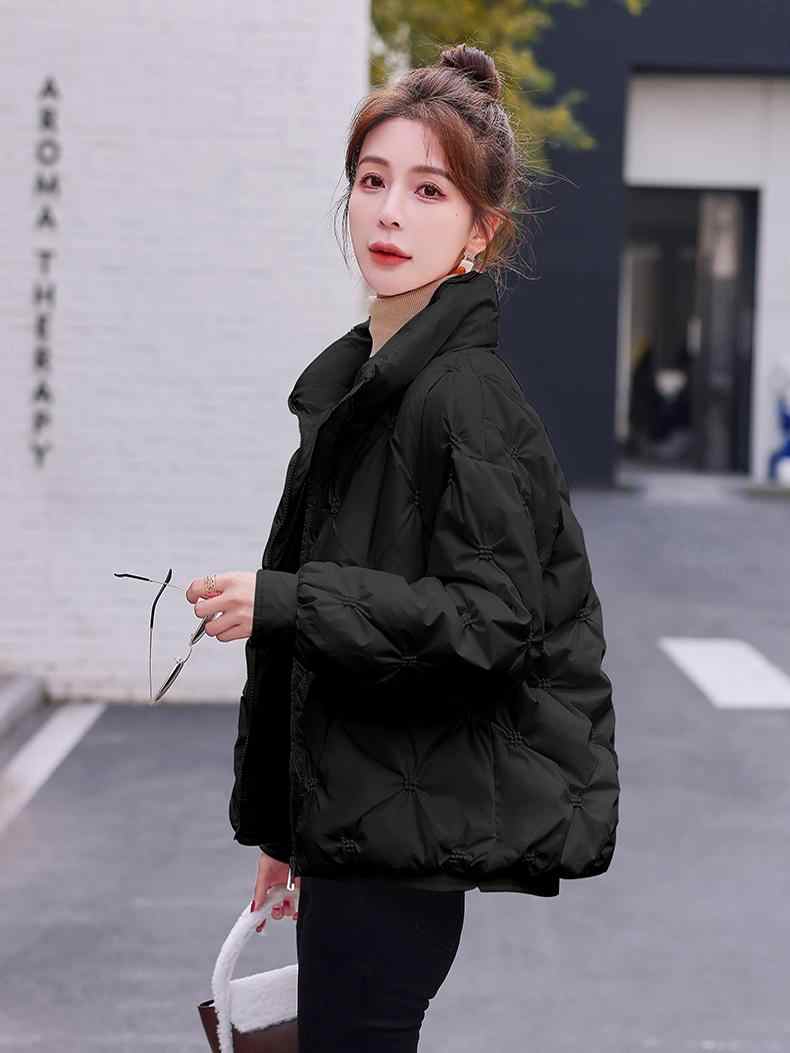 OC159: áo khoác phao nữ ấm mùa đông dáng ngắn