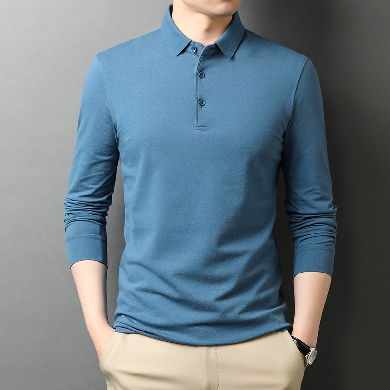 OD342: Áo thun nam dài tay cổ Polo