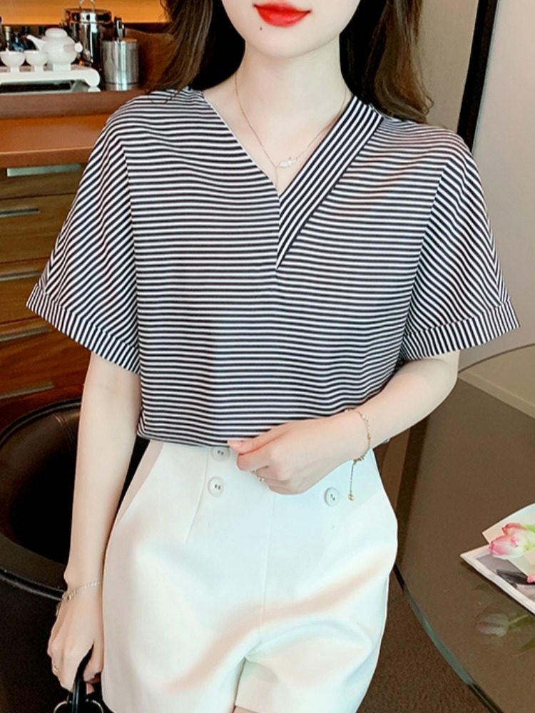 OD018: áo sơ mi nữ kẻ sọc cao cấp NK