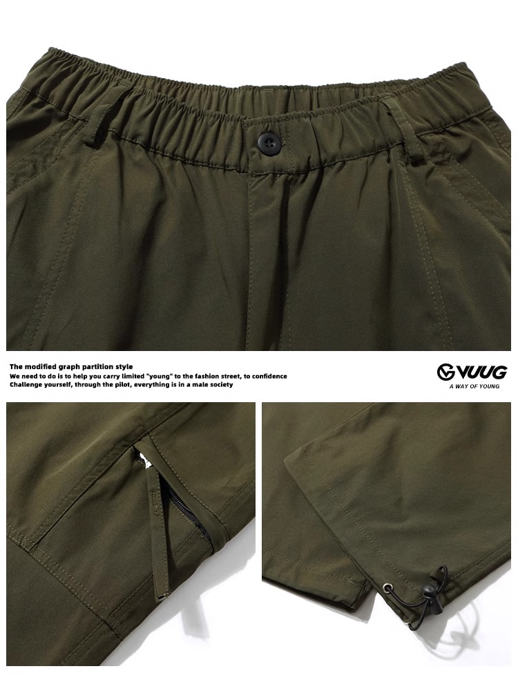 OE206: Quần túi Jeanswest màu xanh quân đội nam cao cấp