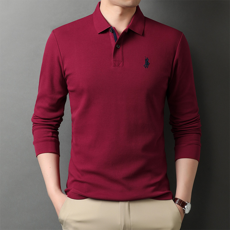 OD343: áo sơ mi polo công sở nam dài tay atn
