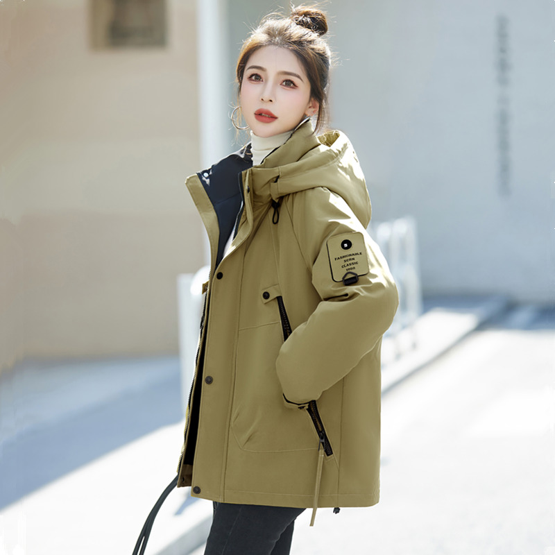 OC966: Áo khoác cotton nữ Mùa đông cao cấp
