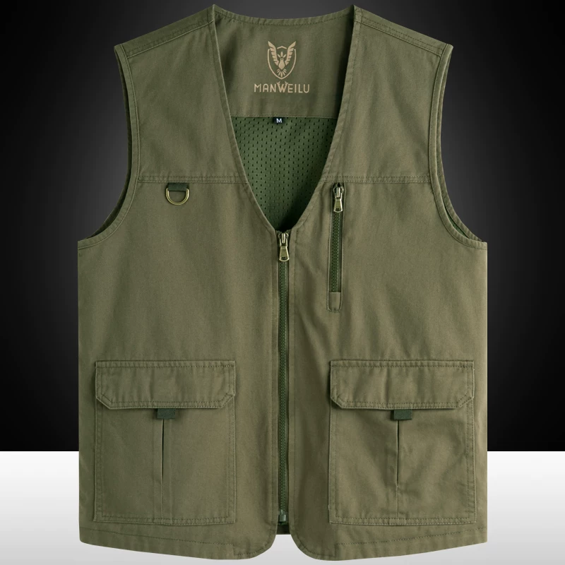 OH083: Áo vest gile cotton cho nam cao cấp, cổ chữ V