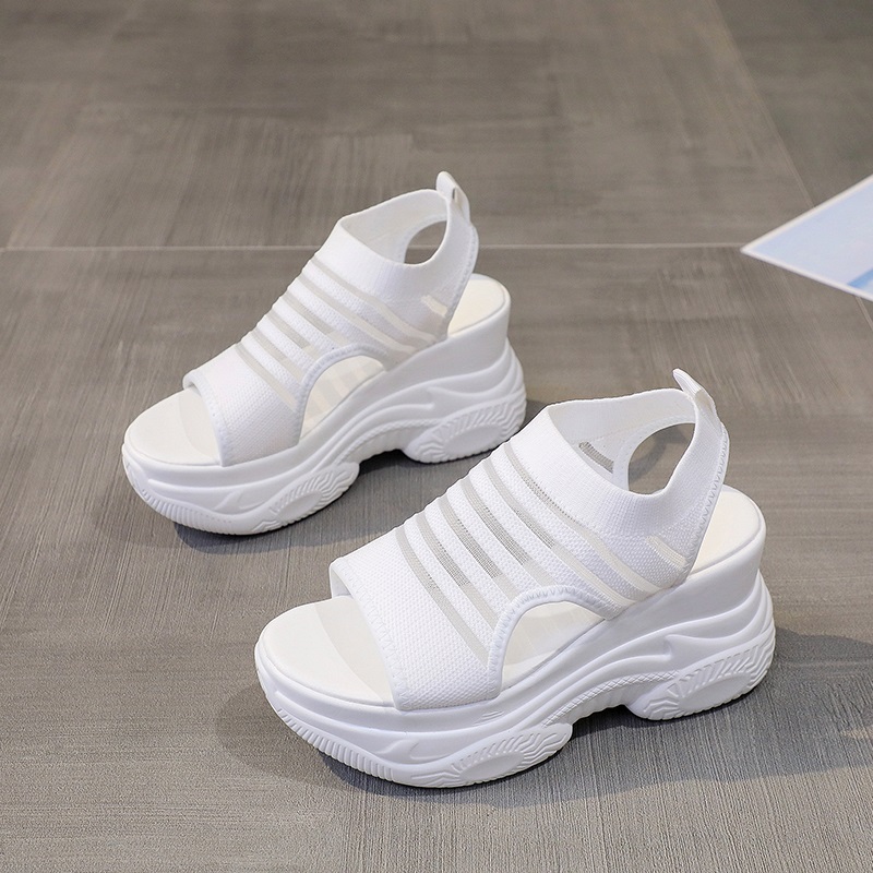 Mã B824: Giày Sandal Nữ Feiwei Mùa Hè pc hàn mới Giày nữ