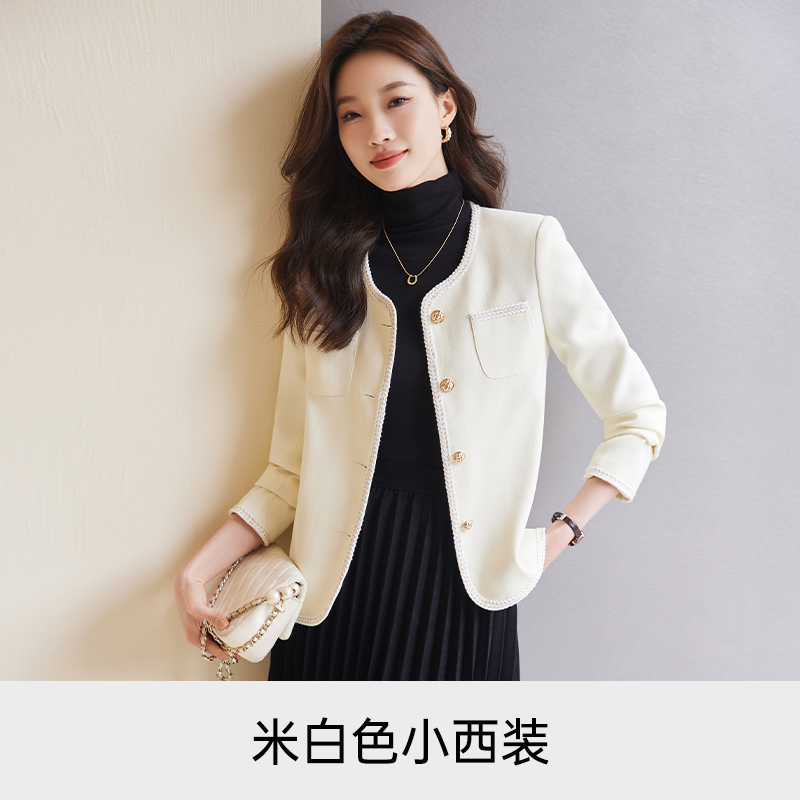 OD072: áo khoác nữ cổ tròn hàn quốc