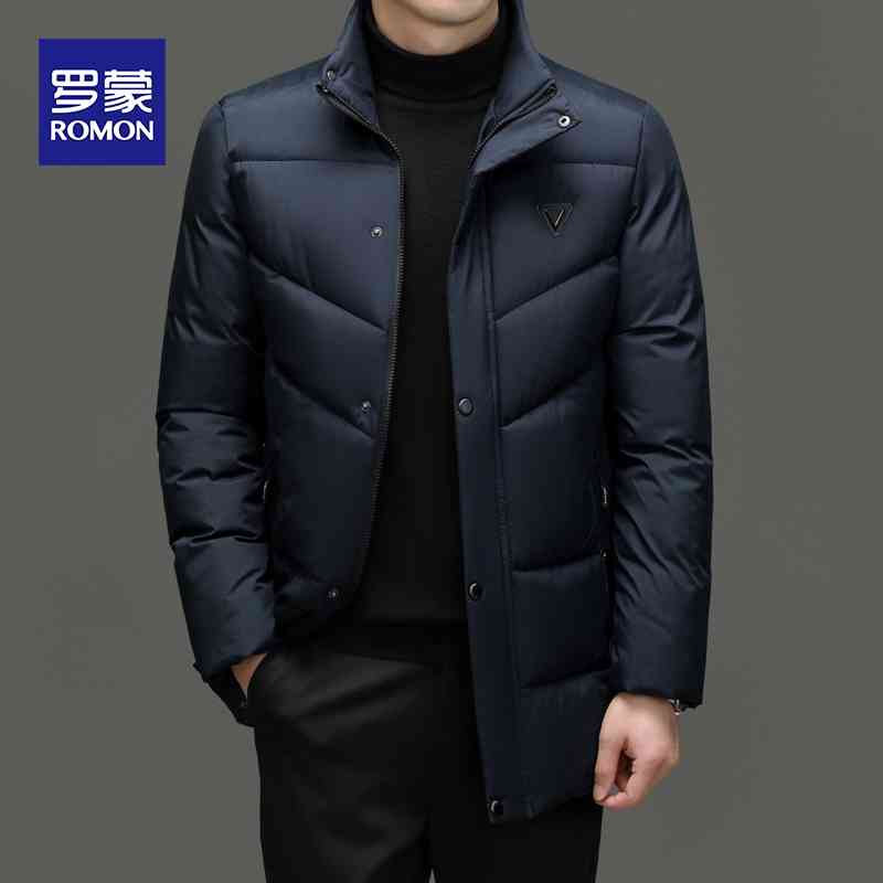 OC456: Áo khoác nam cotton có mũ trùm đầu Luo Meng có thể tháo rời
