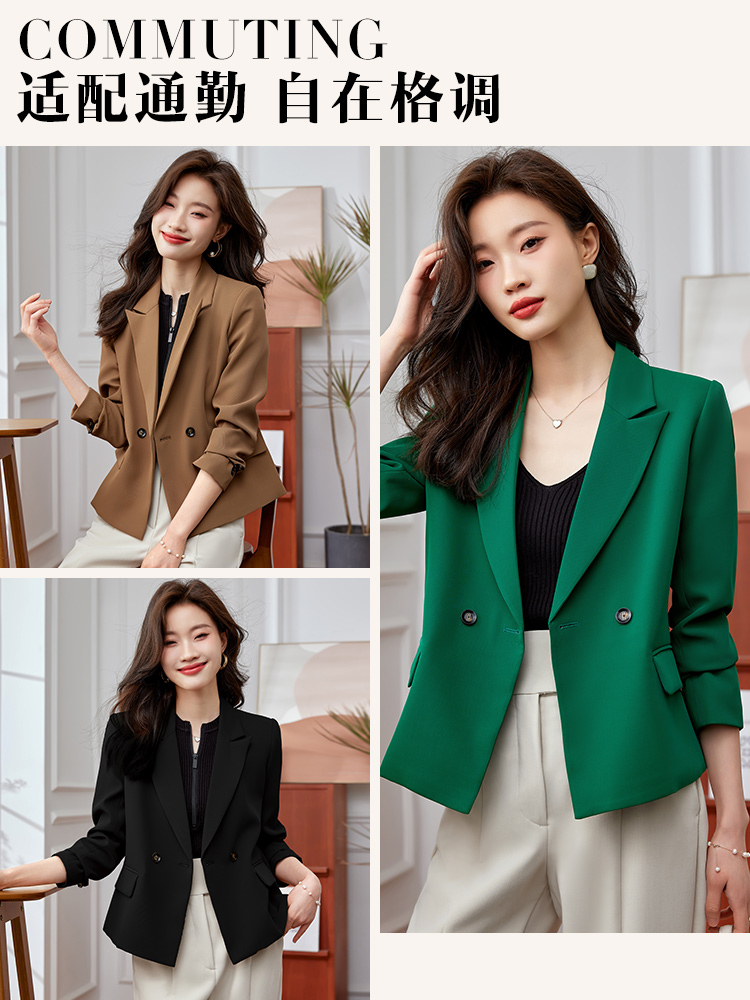 OD067: Áo khoác blazer nữ cổ vest